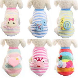 Pet Li ציוד ואביזרים לכלב בגדים לכלב Pet Warm Clothes Dog Cat Clothes Dog Clothes Puppy Outfit Pet Cat Jacket Lovely Clothes for Pups