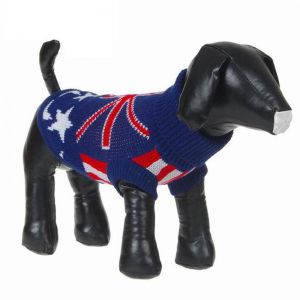 Pet Li ציוד ואביזרים לכלב בגדים לכלב Pet Dog Cat Clothes Sweater Winter Coat Hoodie UK Star Style Christmas Apparel Outfits 