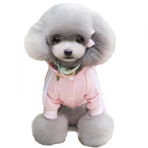 Pet Li ציוד ואביזרים לכלב בגדים לכלב Winter Warm Pet Dog Clothes Four-Legs Hoodie Small Dogs Sport Style Cotton Coats