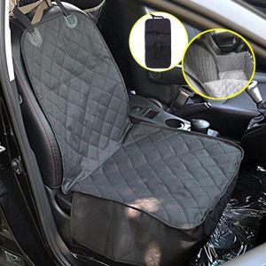 Pet Li ציוד ואביזרים לכלב בגדים לכלב Pet Car Seat Cover Dog Car Front Nonslip Protector Mat With Zipper 600D Oxford Cloth