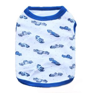 Pet Li ציוד ואביזרים לכלב בגדים לכלב Pet Dog Cotton Sport  Spirit Clothes Cute Small Dog Clothes Teddy Pet T Shirt Vest 
