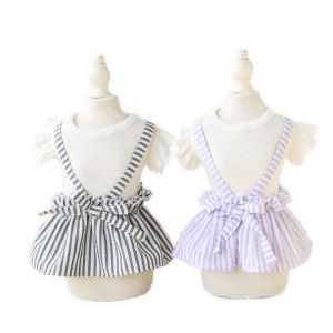 Pet Li ציוד ואביזרים לכלב בגדים לכלב Pet Dog Dress Cat Princess For Dogs Clothes Spring Summer Skirt Pets Apparel Costumes Pet Dress