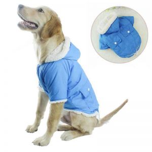 Pet Li ציוד ואביזרים לכלב בגדים לכלב 2018 New Dog Clothes Autumn And Winter Plus Velvet Winter Warm Dog Clothes Dog Cotton Clothes Pet Supplies