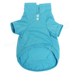 Pet Li ציוד ואביזרים לכלב בגדים לכלב Pet Dog Collar Puppy Polo T-Shirt Clothes Outfit Apparel Coat Cotton