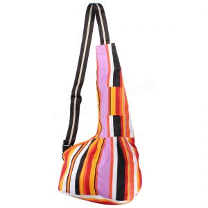 Pet Li ציוד ואביזרים לכלב בגדים לכלב Colored Durable Oxford Cloth Sling Single Shoulder Pet Carrier Bag