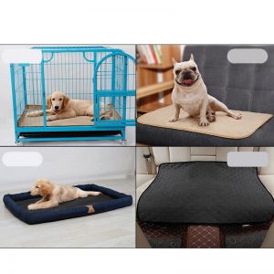 Pet Li ציוד ואביזרים לכלב בגדים לכלב Pet Supplies Dog Washable Waterproof Pet MatSleeping Blanket Cage Kennel bed Spare Mat Hunting Dog