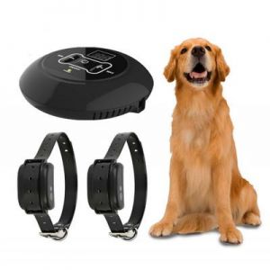Pet Li ציוד ואביזרים לכלב קולר לכלב Pet Wireless Electronic Dog Fence Containment System Wireless Signal Transmitter Dog Training Collar with Vibrating Electric Shock