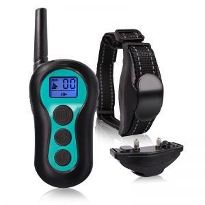 Pet Li ציוד ואביזרים לכלב קולר לכלב Dog Training Collar Pet Electronic Dog Training Remote Controlled Waterproof Dog Trainer 5V 300mAh Lithium Battery
