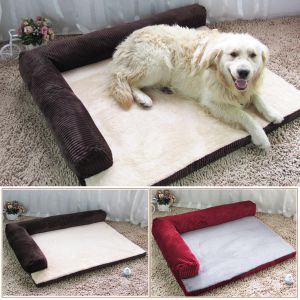 Pet Li ציוד ואביזרים לכלב מיטות לכלב Pet Mat Soft Warm Orthopedic Pet Dog Memory Foam Bed Mat With Removable Cover S/M/L/XL