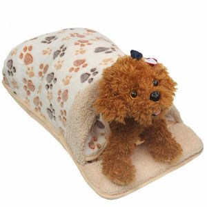 Pet Li ציוד ואביזרים לכלב מיטות לכלב Pet Dog Cat Bed Puppy Cotton Pet Nest Sleeping Warm Cushion Pad House Hut Basket Kennel Sofa Pet Bed