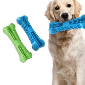 Pet Li ציוד ואביזרים לכלב צעצועים לכלב Dog Toothbrush Stick Upgraded Dog Chew Toys Bone Bite For Small Medium Dogs Pets