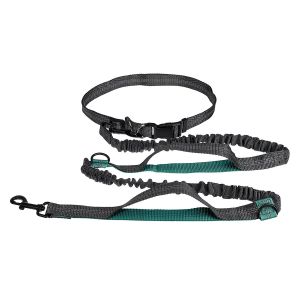 Pet Li ציוד ואביזרים לכלב רצועות אופנה לכלב Adjustable Elastic Waist Belt Leash Hands Free Pet Dog Walking Hiking Running