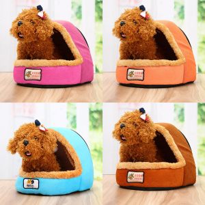Pet Li ציוד ואביזרים לכלב מיטות לכלב Pet Bed Puppy Cushion House Soft Pad Warm Nest Kennel Dog Mat Blanket