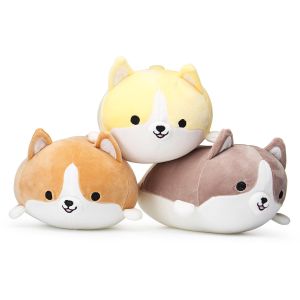 Pet Li ציוד ואביזרים לכלב צעצועים לכלב AU 35cm / 14" Stuffed Plush Toys Cute Soft Pillow Cushion Corgi Dog Doll Gift Kids