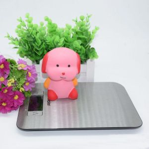 Pet Li ציוד ואביזרים לכלב צעצועים לכלב Squishy Slow Rebound Squish Simulation Pink Dog Toy Tffice Decompression Props