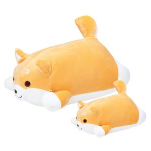 Pet Li ציוד ואביזרים לכלב צעצועים לכלב 35/50CM Kawaii Cartoon Cute Shiba Inu Soft Cushion Pillow Dog Stuffed Plush Toy 