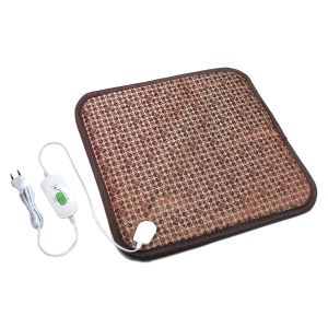Pet Li ציוד ואביזרים לכלב מיטות לכלב 45x45cm Electric Pet Heating Pad Heater Mat Blanket Dog Bunny Bed Cat Waterproof