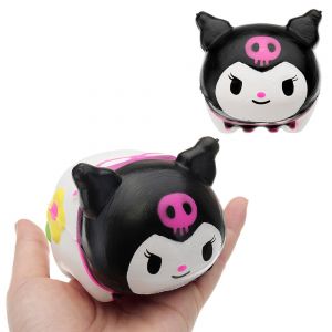 Pet Li ציוד ואביזרים לכלב צעצועים לכלב Pudding Dog Squishy 10*9CM Slow Rising Collection Gift Decor Soft Cute Squeeze Toy