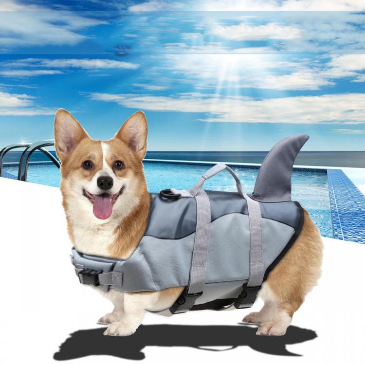 Pet Li ציוד ואביזרים לכלב בגדים לכלב XS/S/M/L/XL Adjustable Dog Life Jacket Pet Swim Clothing Float Coat Safety Pet Vest