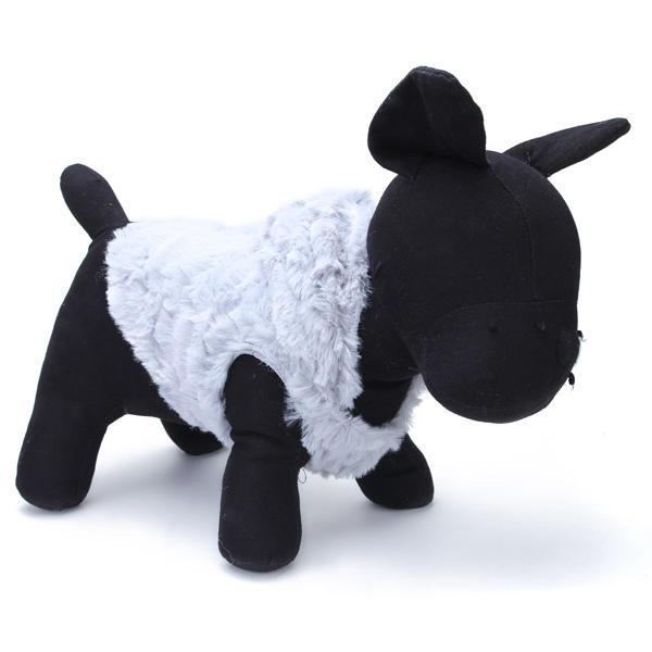 Pet Li ציוד ואביזרים לכלב בגדים לכלב Pet Dog Winter Fleece Vest Puppy Warm Clothes Jacket Coral Coat