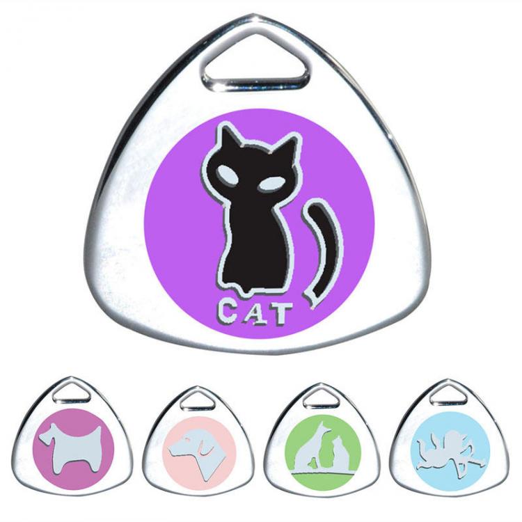 Pet Li ציוד ואביזרים לכלב קולר לכלב Cat Tag Personalized Engraved Dog ID Tags Pet Collar Pendant For Kitten Puppy Pet Toys