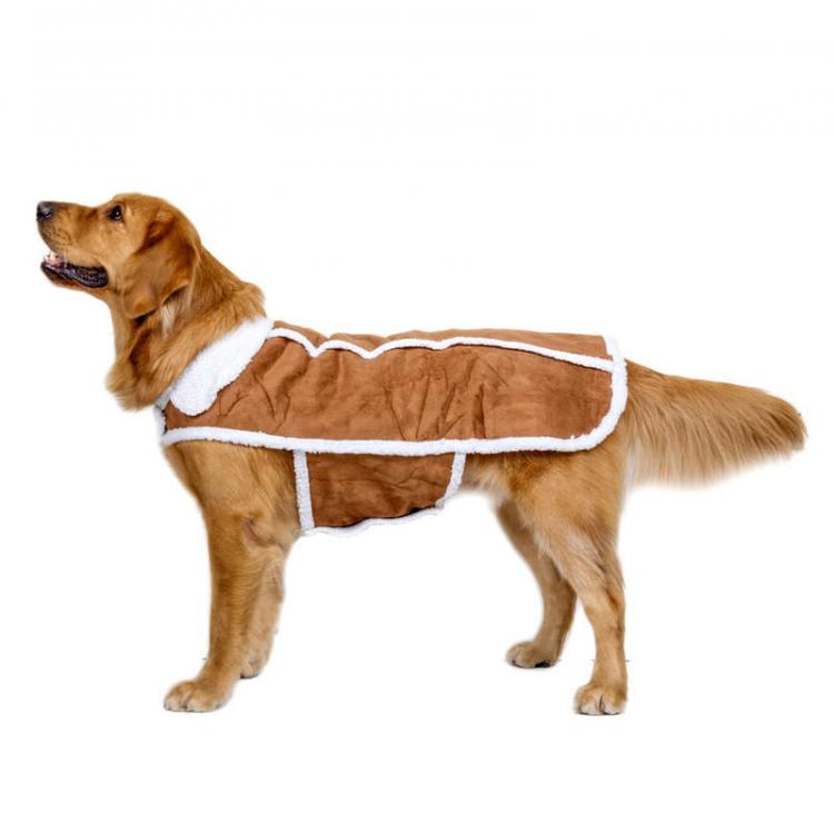 Pet Li ציוד ואביזרים לכלב בגדים לכלב ZANLURE Soft Cashmere Pet Vest Winter Warm Dog Jacket Clothes