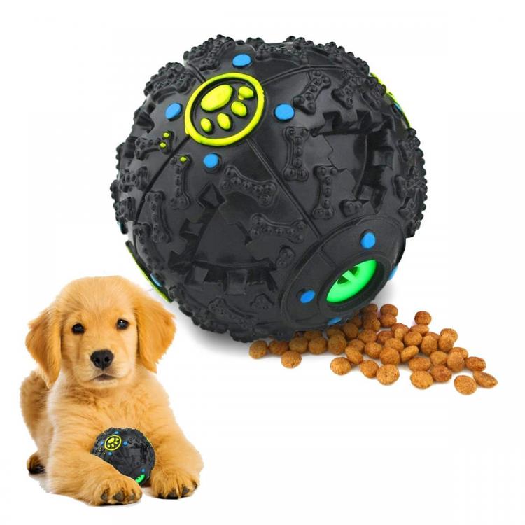 Pet Li ציוד ואביזרים לכלב צעצועים לכלב Pet Dog Tough Treat Training Toys Chew Sound Activity Squeaky Ball Chew