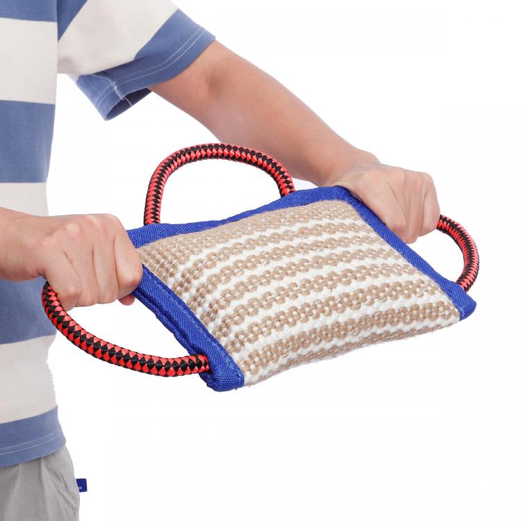 Pet Li ציוד ואביזרים לכלב צעצועים לכלב Dog Tug Toy Bite Pillow Strong Pull Dog Training Bite Sleeve Arm Protection For Police Training Pillow Safety Train
