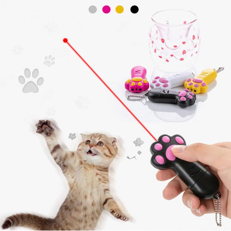 Pet Li ציוד ואביזרים לכלב צעצועים לכלב Zanlure C4 Mini Red Laser Funny Cat Toy 3Modes Rechargeable Pet Chasing Toys